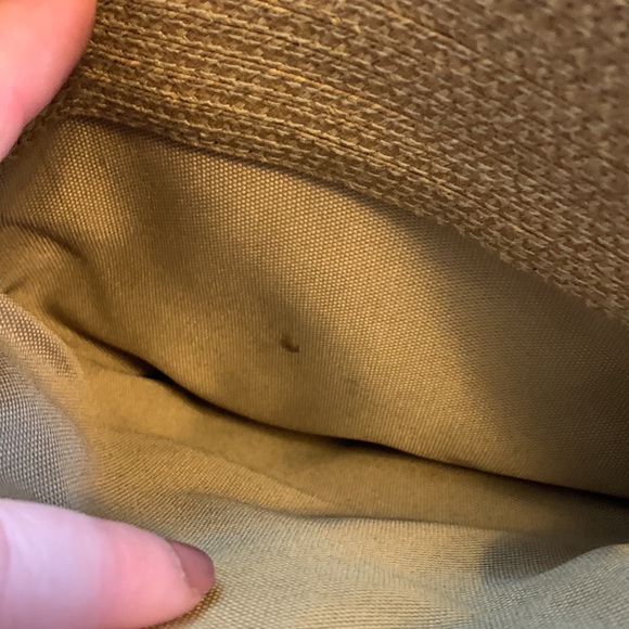 Eric Javits Leather-Trimmed Raffia Crossbody - Picture 9 of 13